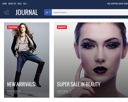 Journal OpenCart Theme